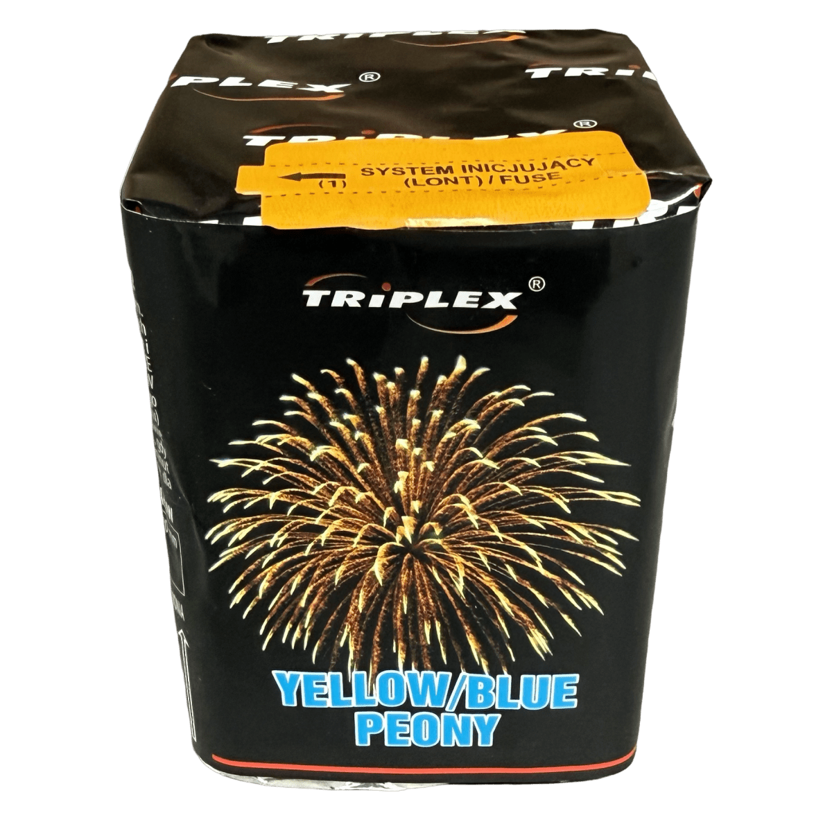 Yellow/Blue Peony 9sh - Pyrokratia Oy