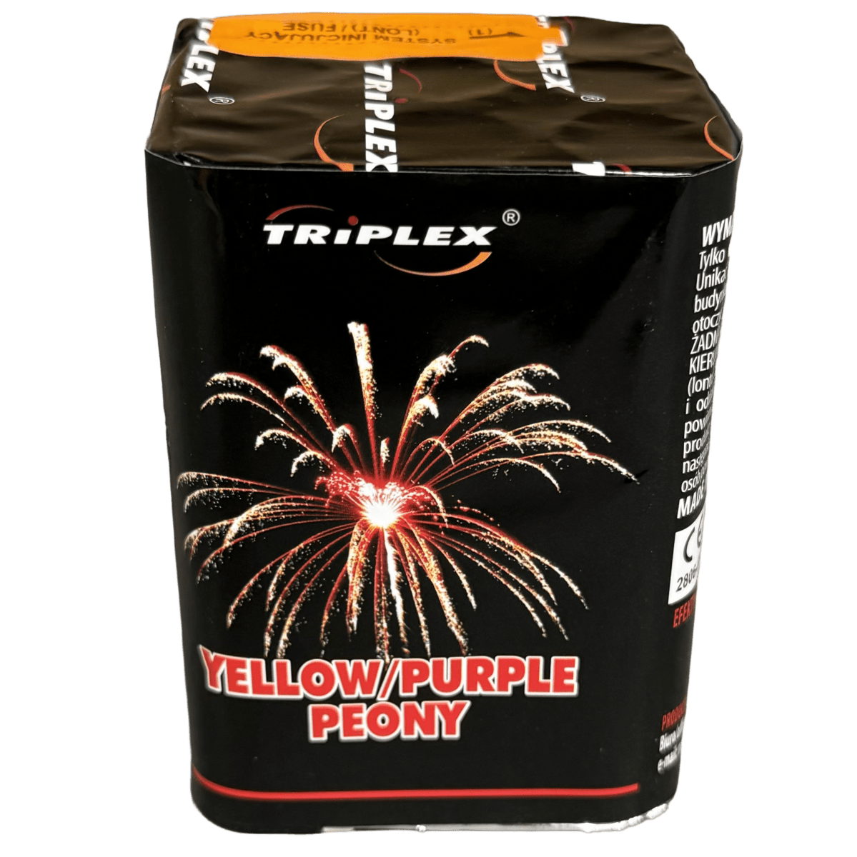 Yellow/Purple Peony 9sh - Pyrokratia Oy